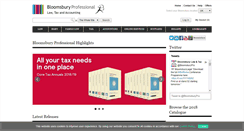 Desktop Screenshot of bloomsburyprofessional.com
